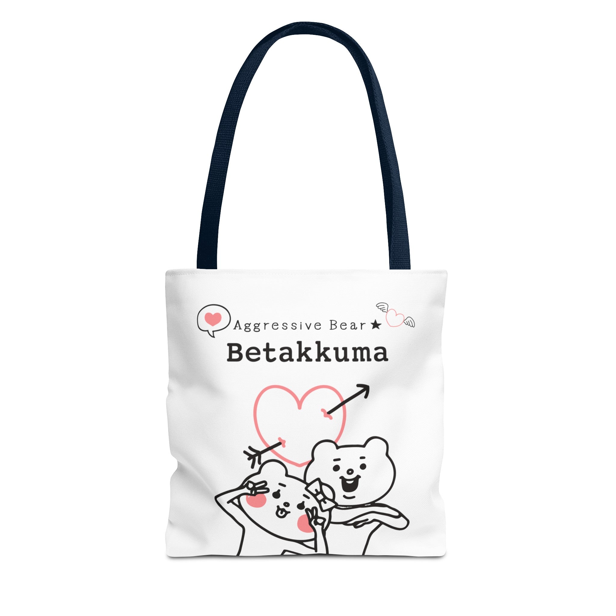 Betakkuma Arrow Heart Tote Bag